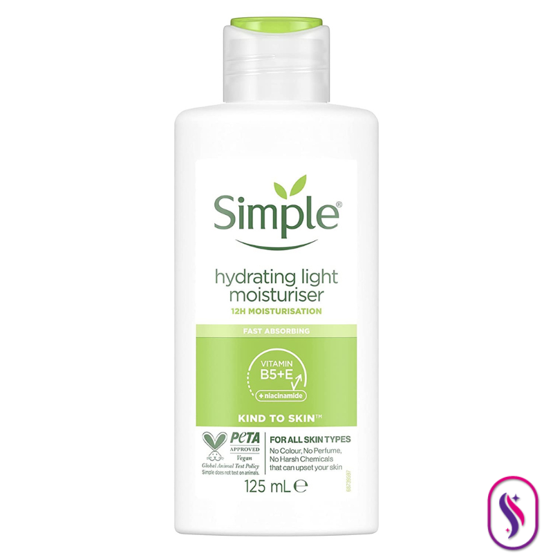 SIMPLE KIND TO SKIN HYDRATING LIGHT MOISTURISER 125ML