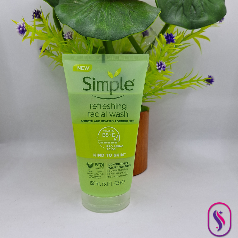 SIMPLE KIND TO SKIN REFRESHING FACIAL WASH GEL 150ML