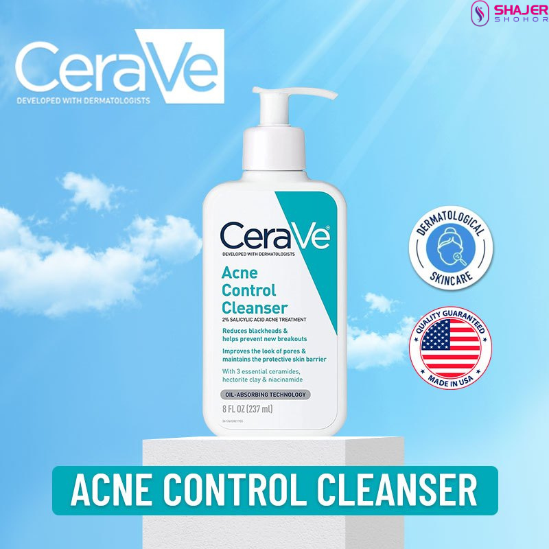 Cerave Acne Control Cleanser 237ml (USA Version)