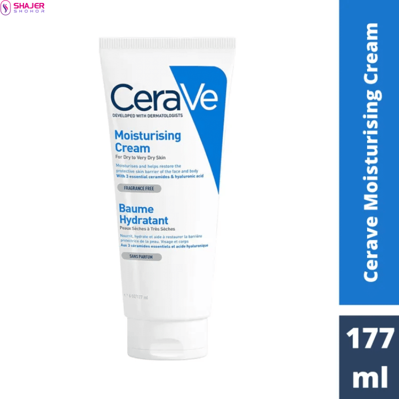 Cerave Moisturizing Cream For Dry To Very Dry Skin 177ml