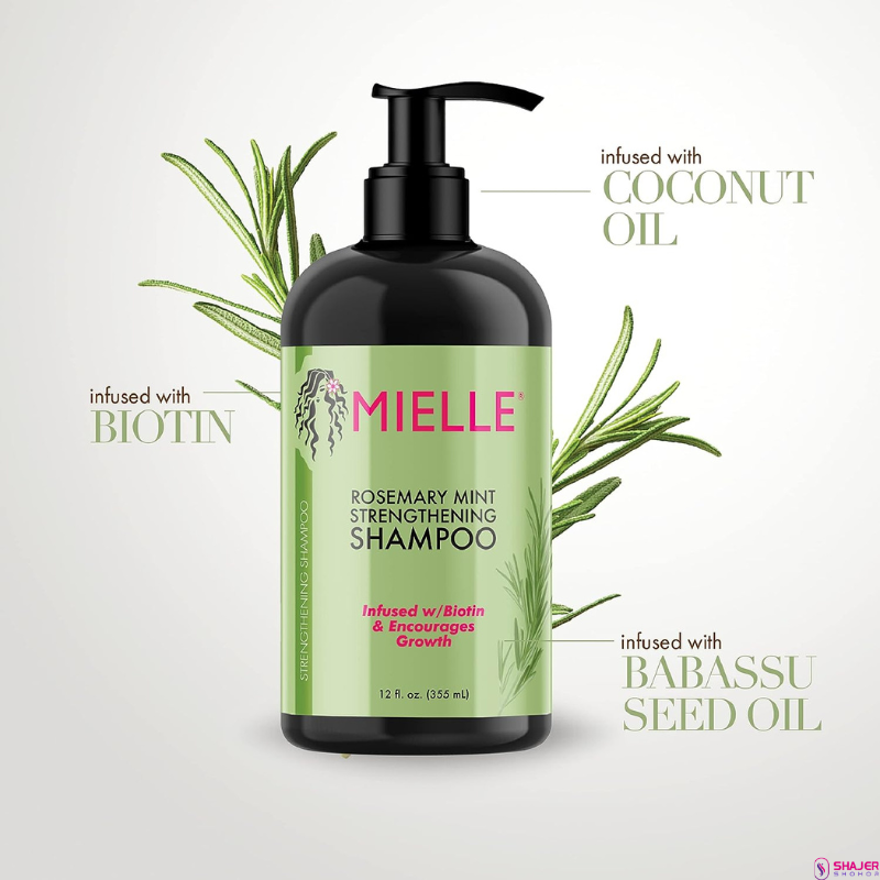 Mielle – Rosemary Mint Strengthening Shampoo – 355ml