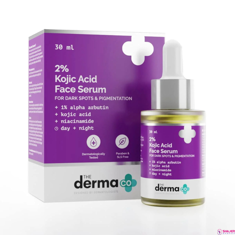 The Derma Co 2% Kojic Acid Face Serum with 1% Alpha Arbutin & Niacinamide 30ml