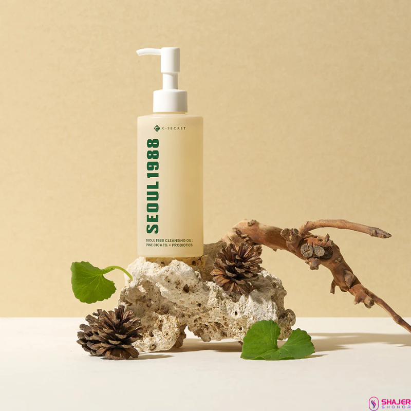 K-SECRET Seoul 1988 Cleansing Oil : Pine Cica 1% + Probiotics 200ml