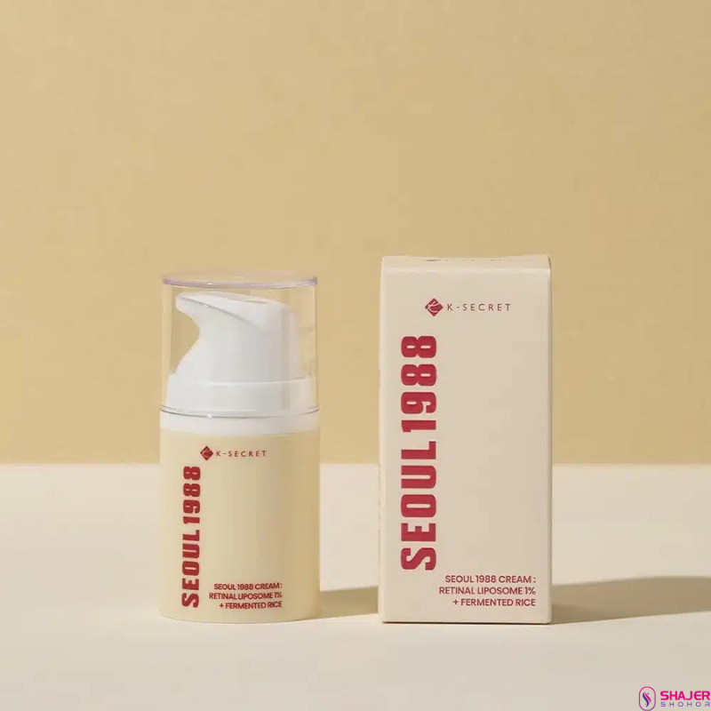 KSECRET SEOUL 1988 Cream : Retinal Liposome 1% + Fermented Rice 50ml