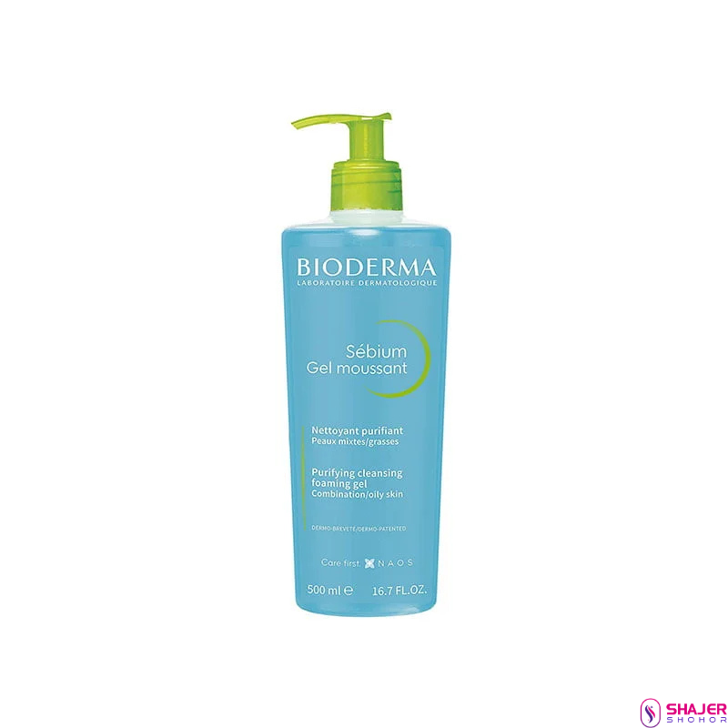 Bioderma Sebium Purifying Cleansing Foaming Gel Cleanser – 500ml