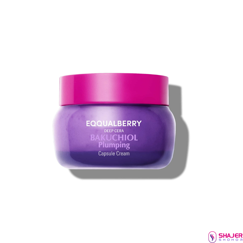 EQQUALBERRY Bakuchiol Plumping Capsule Cream (50mL)