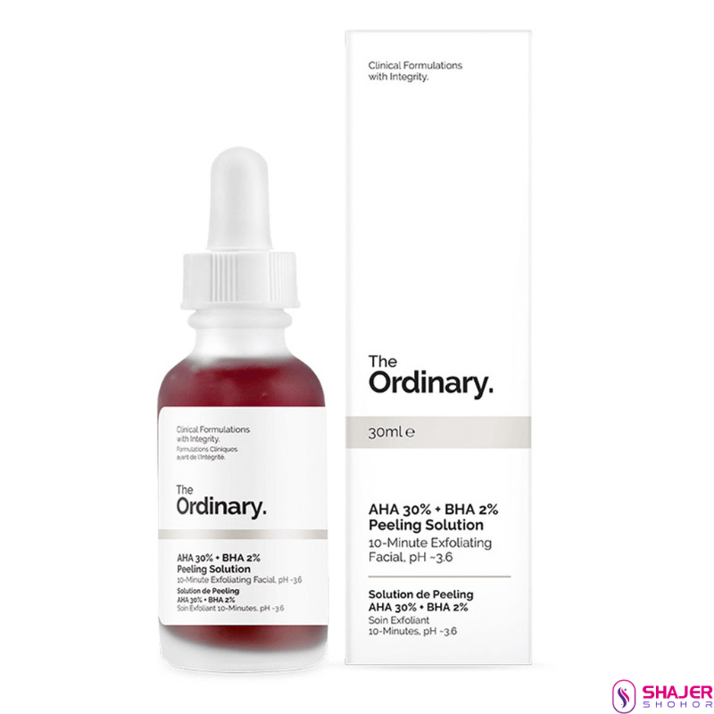 The Ordinary AHA 30% + BHA 2% Peeling Solution Serum (30mL)